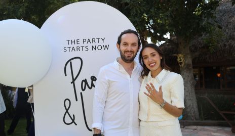  Eduardo Zepeda y Paola Ascanio se comprometieron en marimonio.