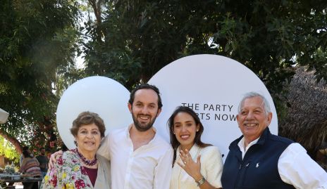 Norma Nuncio, Eduardo Zepeda, Paola Ascanio y Alfonso Rodríguez.