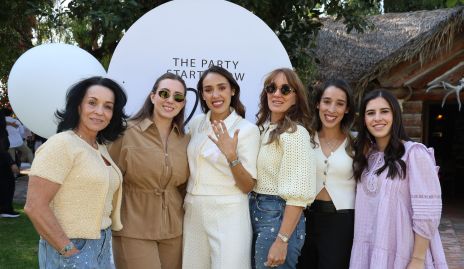 Adriana Espinosa, Paty De Antuñano, Paola Ascanio, Paty Espinosa, María José Ascanio y Vanessa Correa.