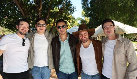  Johan Werge, José Liceaga, Eduardo Hermosillo, Marcelo y Miguel Andrés.