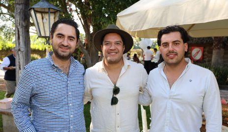  Sebastián Villasana, Raymundo Blanco y Jaime Ascanio.