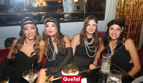  Fer Arriaga, Silvana Zendejas, Valeria Flores y Ale Torres.