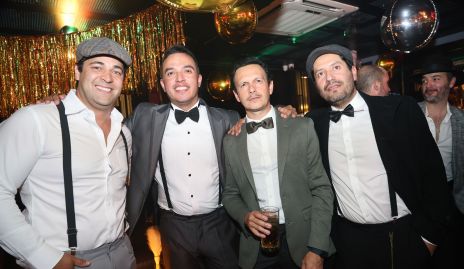  Ricardo Jerez, Toño Méndez, Javier Ramírez y Oscar Guerrero.