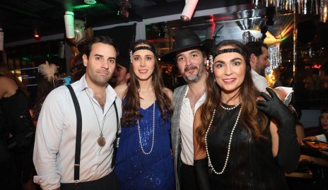  Fernando López, Begoña Ruiz, Alejandro Granados y Maricarmen Mejía.