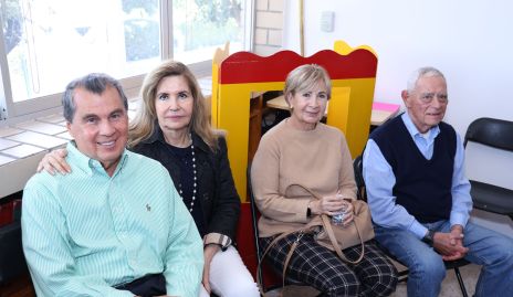  Alfredo Martell, Patricia Martell, Lula Mendizábal y Ricardo Mendizábal.