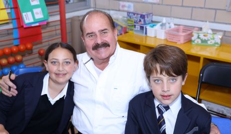  María Emilia Delgado, Guilermo Ortega Castro y Luis Carlos Delgado.