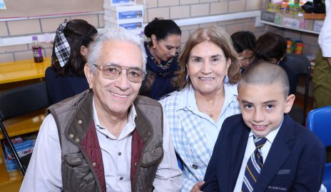  Genaro Casas Hernández, Rosa Irma Pruneda y Andrés Díaz de León Casas.