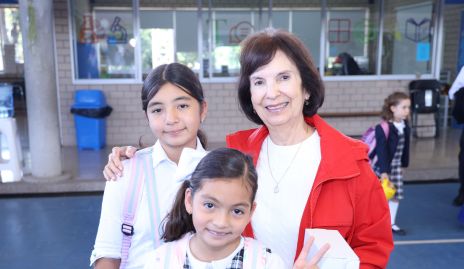  Rebeca García, Natalia García y Eleana Urdiales.