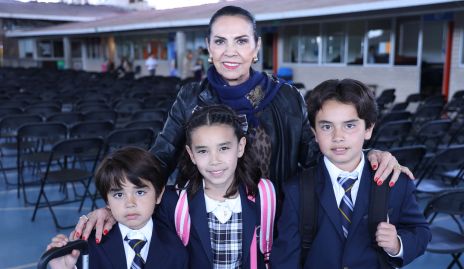  Franco Conde, Ale Conde, Yoya Galarza y Juanqui Conde.