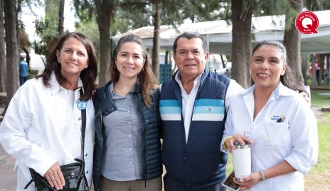  Gabriela Meade, Daniela Meléndez, José Brambila y Adriana Alvarado.