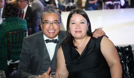 Sergio Martínez y Claudia Guerrero.