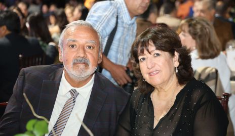  María del Carmen González y Fernando Alonso.