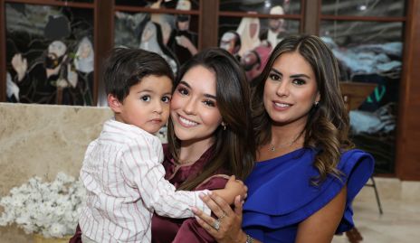  José Miguel Rojo, Daniela Lara y Bárbara Berrones.