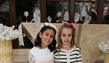 Bárbara Rojo y Elena Reverte.
