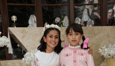  Bárbara Rojo y Renata Cordero.