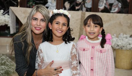  Mariana Berrones, Bárbara Rojo y Renata Cordero.