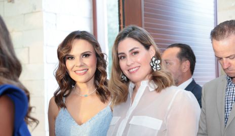  Ale Díaz de León y Andrea Fernández.