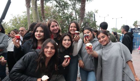  Jaqueline Rocha, Dariana Galván, Dulce Lara, Paulette García, Valentina Díaz, Keyla Balderas y Majo Alarcón.