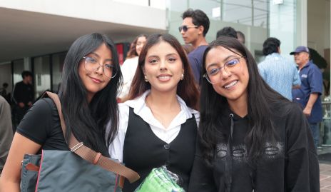 Geraldine Montejano, Ana Olvera y Alejandra Silos.