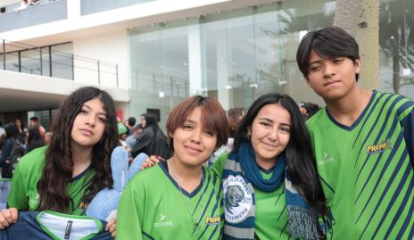  Isabela Gámez, Pamela Coronado, Nat García y Ángel Martínez.