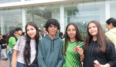  Natalia Escamilla, José María Reyes, Alondra Díaz y Nina Vinedo.