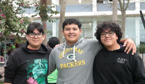  David Hernández, Emiliano Ramos y Leonardo Robledo.