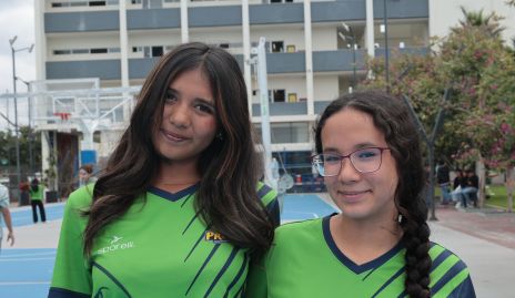  Melissa Alemán y Arisbeth Rangel.