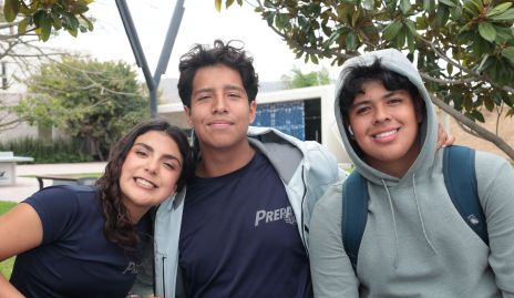  Alexa Plaza, Tadeo Gaytán y Matías Tapia.