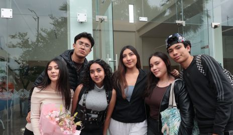  Andrea Mata, Rodolfo Sánchez, Marilú Flores, Romina Zavala, Marisol Acuña y José Juárez.