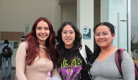  Pamela Jasso, América Zapata y Jimena Rojas.