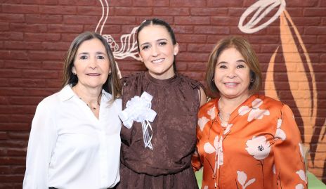  Marcela Valle, Marijó Zacarías y Patricia Martínez.