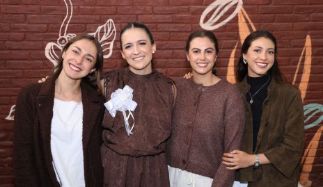 Mariane Garcín, Marijó Zacarías, María Emilia Sánchez y Paulina Sánchez.