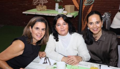  Rocío Gallegos, María Maza y Guadalupe Zacarías.