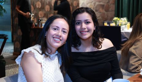  Isabel Jasso y María Paula Acosta.