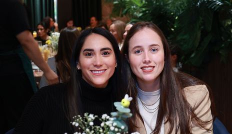  Rocío Ramírez y Ana Lucía Munguía.