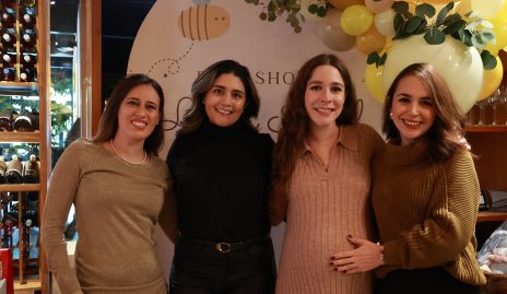  Luli Medina, Mimí Jaimes, Lorena de la Parra e Itzel Sánchez.