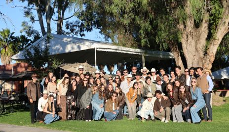  Roberto Silva con todos sus amigos.