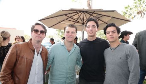  Manuel Toledo, Rodrigo Álvarez, Emilio Castro y Sebastián Leos.