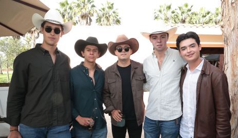  Esteban Artolózaga, Pato Ojeda, Manuel, Alejandro Labastida y Juan Carlos Hernández.