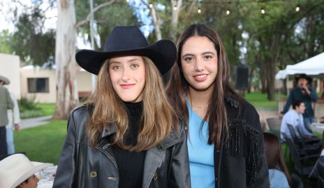  Isabella Ortuño y María Paula Silva.