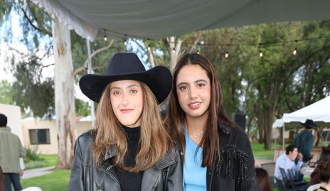  Isabella Ortuño y María Paula Silva.