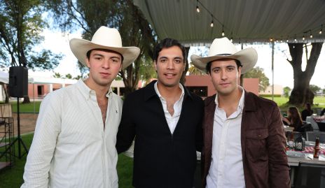  Alejandro Labastida, Andrés Quintero y Roberto Silva.