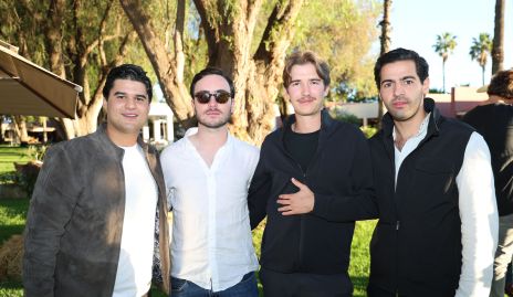  José Pablo Piñero, Mateo Guerra, Javier Hernández y Diego Gutiérrez.