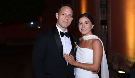  Jesús Foyo Cárdenas y Regina Morones Guerra ya son esposos.