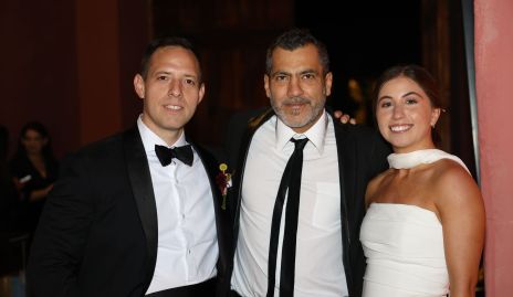  Jesús Foyo, Guillermo Morones y Regina Morones Guerra.