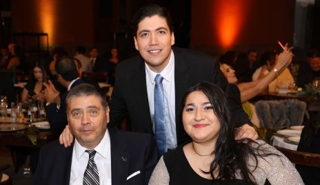  Manuel Medellin, Roberto Morones y Carla Medellin.