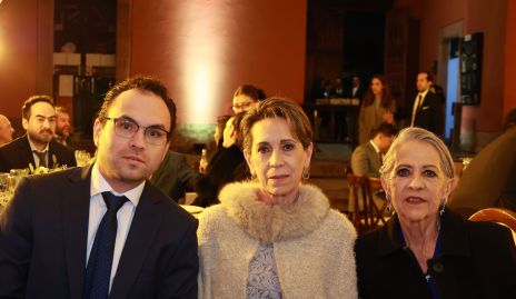  Ernesto Silva, Carola Guerra y Cristina Silva.