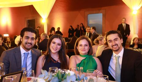  Diego Reyna, Luisa Bula, Ana Paula Pérez y Rodrigo Reyna.
