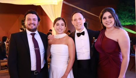  Alejandro Romo, Regina Morones, Jesús Foyo y Fernanda Díaz.