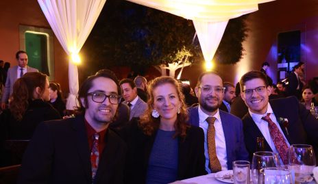  Armando Serrano, Ingrid Jans, Daniel Serrano y Eduardo Foyo.